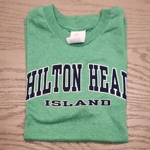Kids Green Hilton Head Island T-Shirt